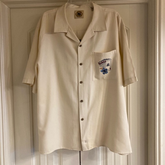 Pusser’s West Indies men’s short sleeve poker shirt - Picture 3 of 5